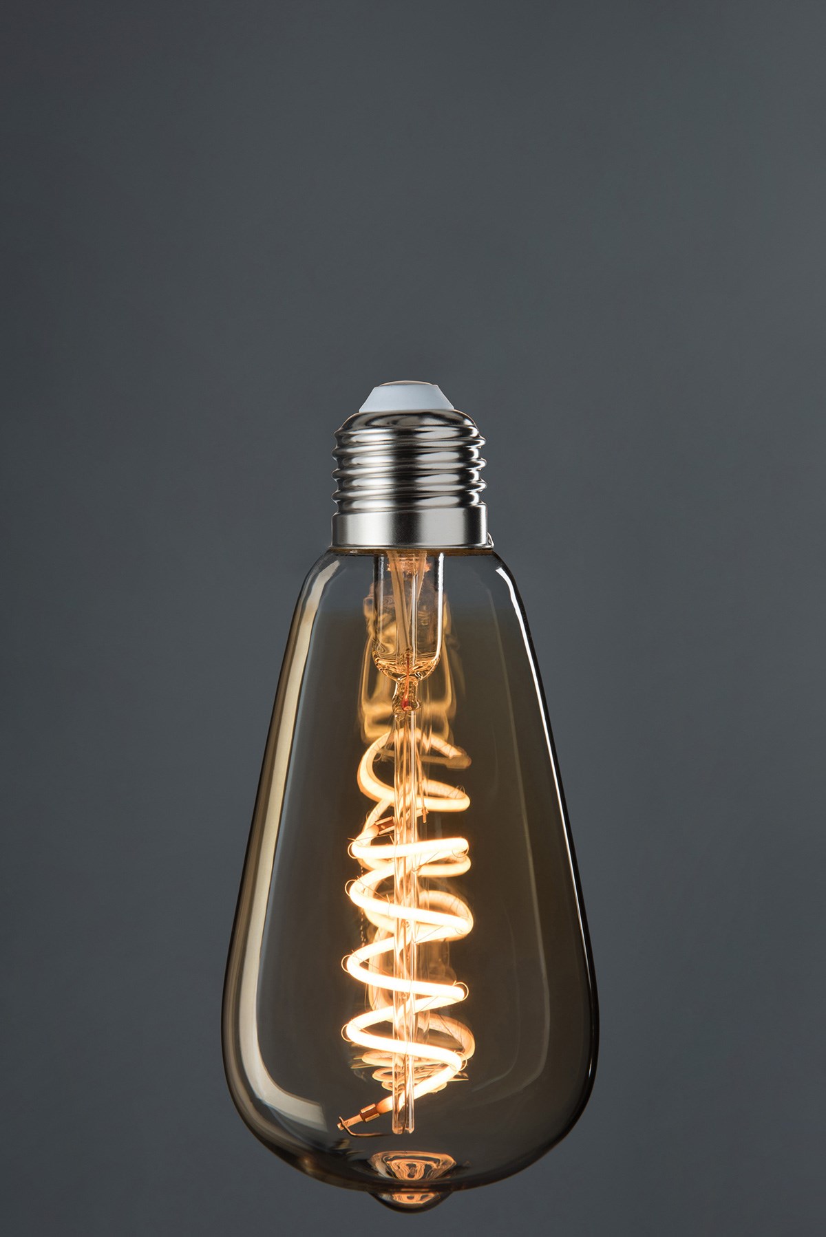 Ampoule Led E27 Dimmable 14cm Ambre