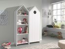 Armoire-1-porte-bibliotheque-Casami-MDF-lanque-blanc-116cm-CSCO0201-Vipack