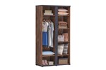 Armoire-2-portes-Ellen-decor-bois-acacia-108cm-open-Oosterlynck