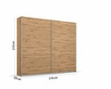 Armoire-2-portes-coulissantes-Aurelio-imitation-chene-artisan-218cm-dimensions-Rauch