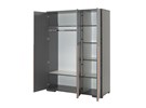 Armoire-3-portes-London-melamine-anthracite-decor-chene-146cm-ouvert-Vipack