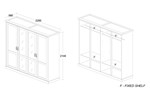 Armoire-4-portes-Ella-decor-bois-chene-miroir-225cm-dessin-Oosterlynck