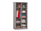 Armoire-Elias-decor-bois-chene-2p-ouvert-Oosterlynck