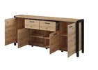 Buffet-Aktiv-decor-bois-taurus-oak-24TWLK25-213cm-open-Helvetia