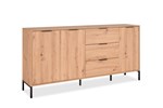 Buffet-Bantry-51A-180cm-artisanal-oak-side-Finori