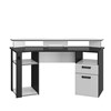 Bureau-1-porte-1-tiroir-Invaders-Diagone-E15010-decor-noir-blanc-front-Gautier