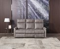 Canape-3-places-relax-electrique-Zenith-tissu-elephant-silver-Comodi-Sofa