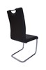 Chaise-S20-simili-cuir-noir-back-Oosterlynck