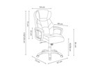 Chaise-de-bureau-gaming-James-9790-dimensions-Rousseau