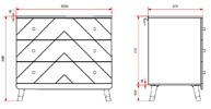 Commode-Billy-biko1314-blanc-14-dimensions-Vipack