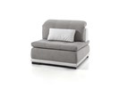 Element-Maestro-1500-tissu-dakar-gris-clair-simili-cuir-diesel-pure-blanc-Comodi-Sofa