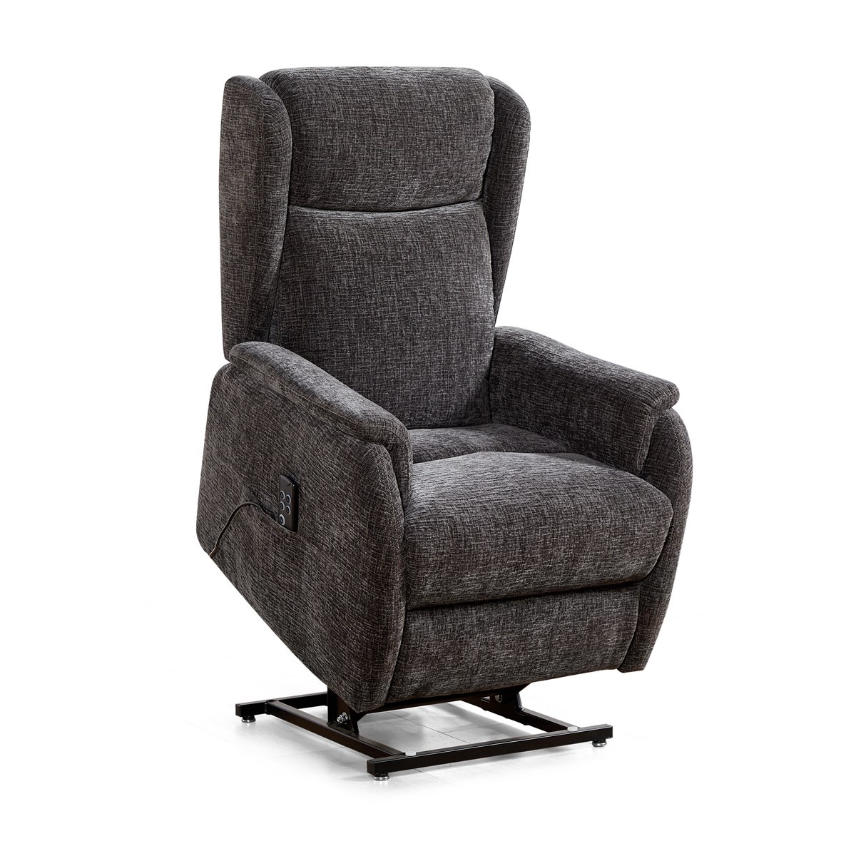 Fauteuil relax avec lift Eddy - anthracite - Meubles Crack