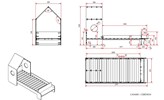 Lit-cabane-Casami-MDF-laque-blanc-90cm-CSBE9014-dimensions-Vipack