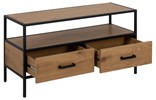 Meuble-tv-Seaford-89558-ash-black-base-metal-powder-coated-portes-wild-oak-2-Actona