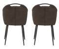 Set-2-chaises-ST2005-anthracite-back-GBO-Bauwens