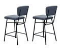 Set-2-chaises-de-bar-Jenson-simili-cuir-gris-back-Comodi-Living