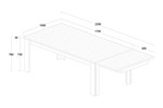 Table-Emma-decor-bois-chene-clair-170cm-allonge-dessin-Oosterlynck