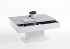 Table-de-salon-Avola-ouvert-decor-beton-gris-laque-blanc-100cm-FMD