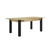 Table-extensible-Cork-chene-dore-160-205x90cm-side-open-Gautier