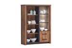 Vitrine-Ensor-decor-bois-acacia-125cm-open-Oosterlynck