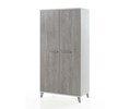 Armoire-2-portes-Stef-decor-bois-chene-blanc-101cm-Neyt