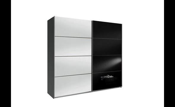 Armoire-2-portes-coulissantes-Easy-Plus-decor-graphit-verre-noir-miroir-225cm-Wimex