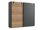 Armoire-2-portes-coulissantes-Malmoe-decor-silver-fir-graphite-225cm-Wimex