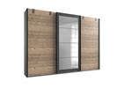 Armoire-3-portes-coulissantes-miroir-Malmoe-decor-silver-fir-graphite-270cm-Wimex