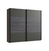 Armoire-Goteborg-SWT-K70-facade-digisteel-optic-corps-rechampis-graphite-Wimex