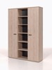 Armoire-bureau-Rio-decor-bois-lente-eik-H-160cm-Neyt