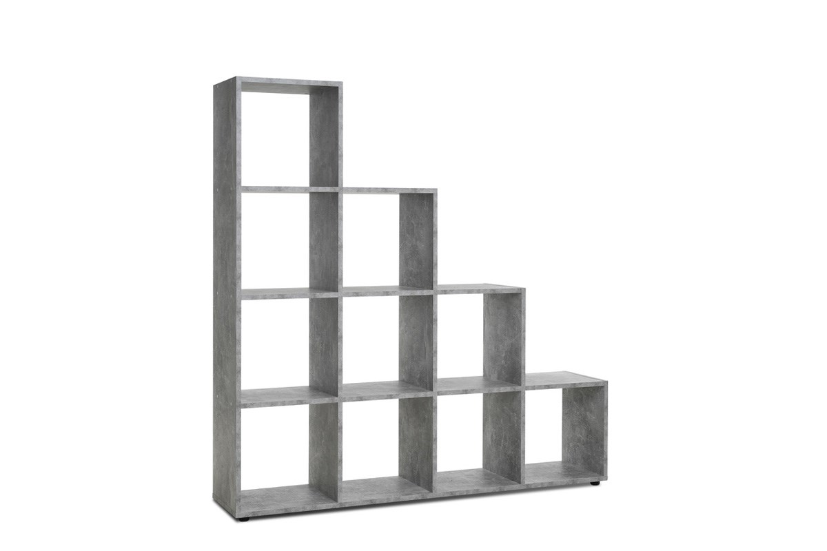 Cube de rangement Max 4 niches - béton Moderne - Finori