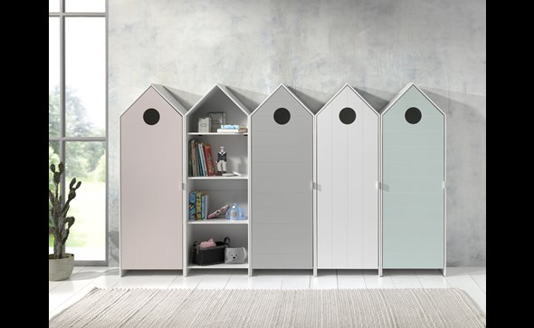 Armoires-1-porte-bibliotheque-Casami-MDF-laque-blanc-vert-gris-rose-58cm-ambi-Vipack