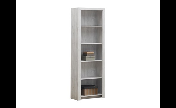 Bibliotheque-Elvis-decor-bois-chene-blanc-70cm-Oosterlynck