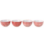 Bols-4-pieces-94414-porcelaine-rouge-blanc-large-Jolipa