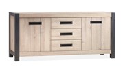 Buffet-2-portes-3-tiroirs-Lion-lamulux-pure-wood-180cm-Maxfurn