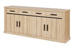 Buffet-Tibo-decor-bois-french-oak-235cm-01-GBO