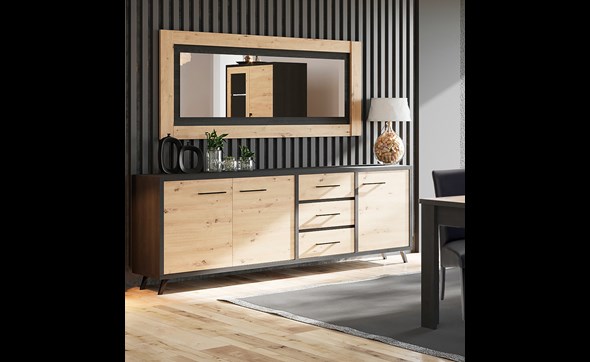 Buffet-Wiva-decor-bois-portland-216cm-Divaco