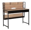 Bureau-Amelie-melamine-frosted-black-leg-Comodi-Living