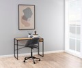 Bureau-Seaford-81316-wild-oak-base-metal-powder-coated-ambi-Actona