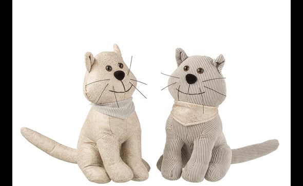 Cale-pot-chat-18200-imitation-cuir-beige-gris-Jolipa