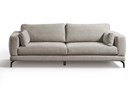 Canape-2-places-Kendra-2511-+-7100-cross-Light-grey-Comodi-Sofa