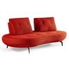 Canape-2-places-Passoa-Passos-2252-Sandwich-D733-Red-Comodi-sofa