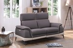 Canape-2-places-relax-Fons-LN6562-CRG-6323-DARK-BROWN-6805-BEIGE-Comodi-Sofa