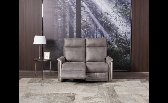 Canape-2-places-relax-electrique-Zenith-tissu-elephant-silver-Comodi-Sofa