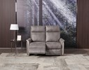 Canape-2-places-relax-electrique-Zenith-tissu-elephant-silver-Comodi-Sofa