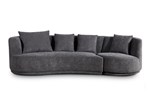 Canape-3-places-Big-tissu-maka-silver-fonce-swivel-rechts-01-Comodi-Sofa