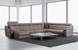 Canape-angle-Mandy-YL810-F1800-F1800-YH000-F2020-tetieres-relevables-tissu-brun-ambi-Hima