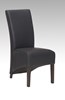 Chaise-Anthony-PU-noir-Dullaert