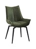 Chaise-Meghan-tissu-amy-havana-vert-Comodi-Living