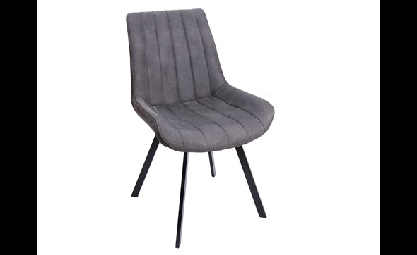 Chaise-S150-tissu-gris-front-Oosterlynck